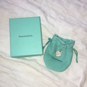 Small Return to Tiffany Heart Tag Pendant